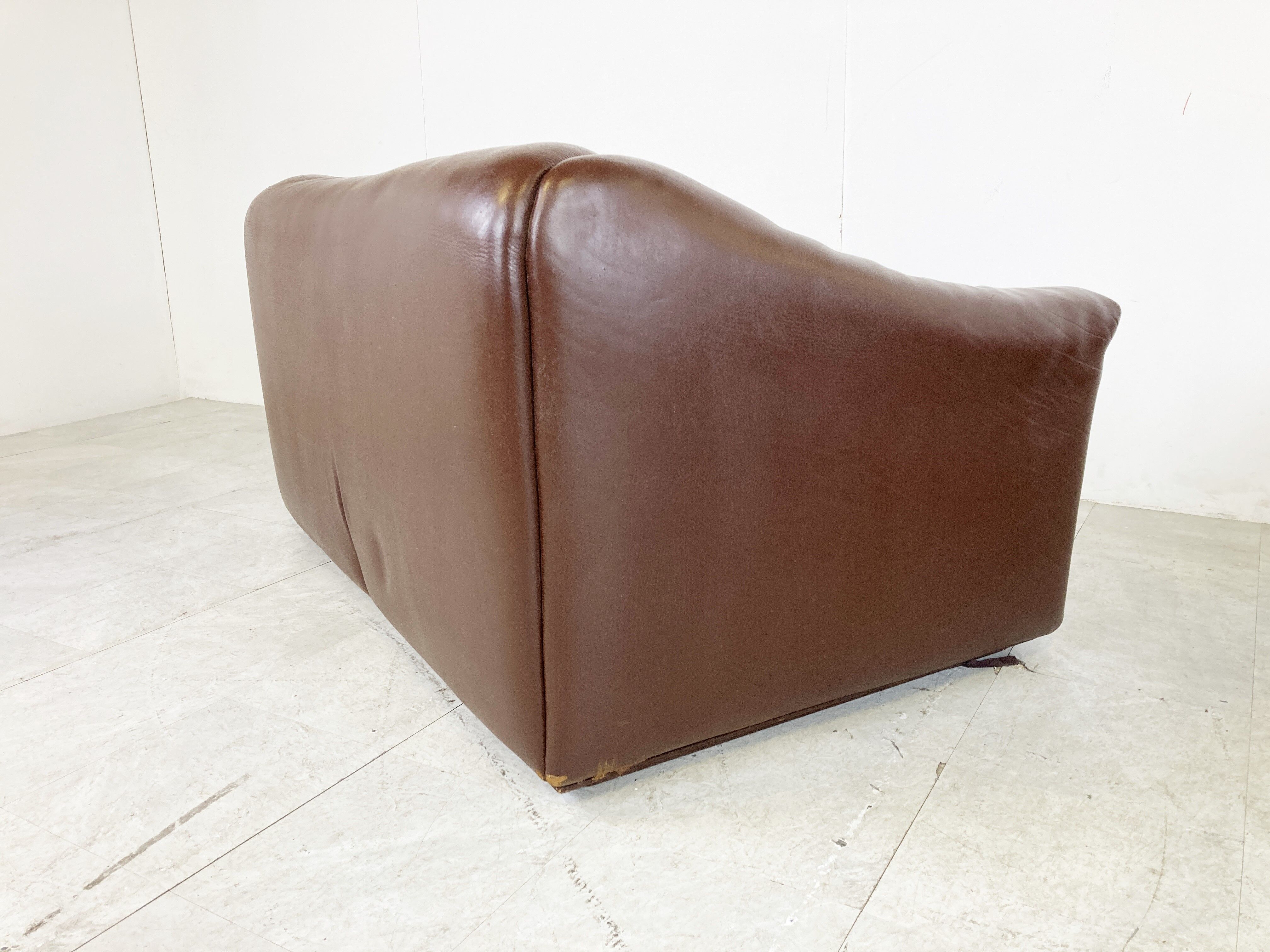 De Sede DS47 pair of sofas, 1960s