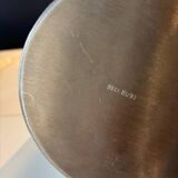 Brushed stainless steel ice bucket
