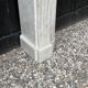 Louis XVI style Carrara marble fireplace circa 1880