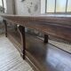 Table de gantier drapière 1900 chêne massif 330cm XL