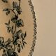 6 old blue flat plates La Samaritane Terre de Fer