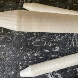 Painted brutalist stool