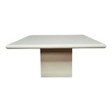 Lacquered wood coffee table