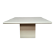 Lacquered wood coffee table