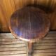 Tabouret de traite tripode style charles dudouyt bois vintage #a582