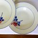 4 vintage deep plates from the HBCM factory 220633