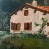 Oil painting on canvas