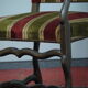Louis XIII walnut sheep bone style chair