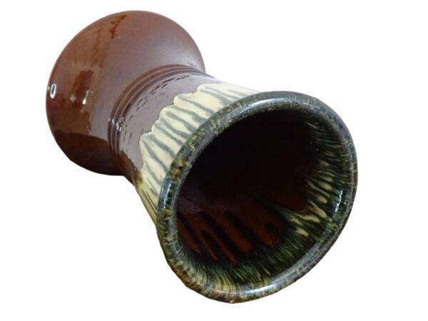 Vase en terre cuite émaillée