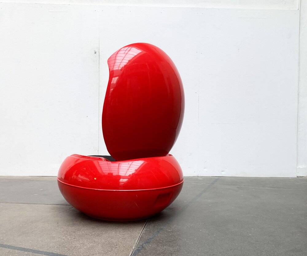 Space Age garden egg chair mid-century Senftenberg Egg by Peter Ghyczy, 1960s