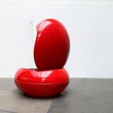 Space Age garden egg chair mid-century Senftenberg Egg by Peter Ghyczy, 1960s