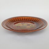Assiette creuse fleurs tulowice vintage
