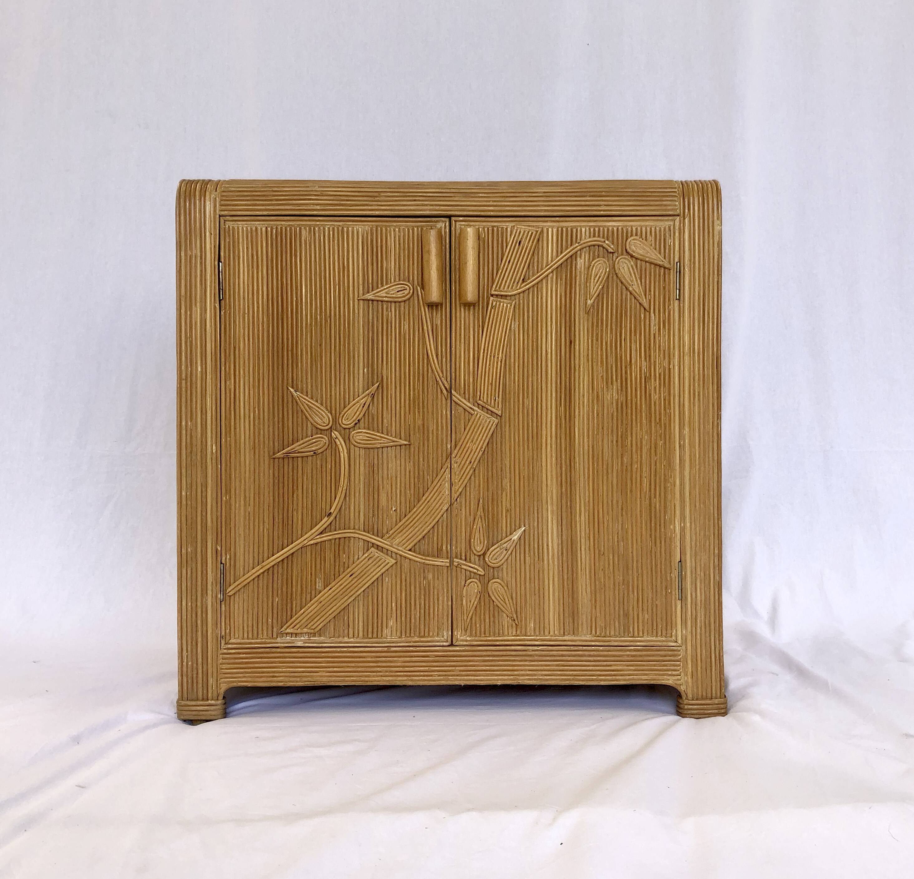 Armoire à crayons vintage, années 1970