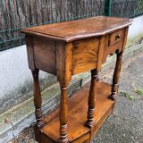 Low rustic style console