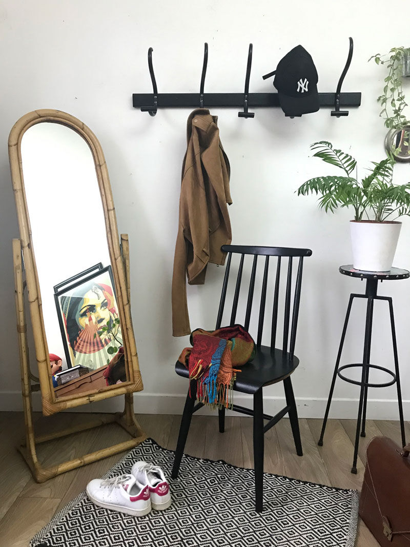 Bamboo psyche mirror