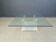 Lucite column coffee table or side table, 1970s