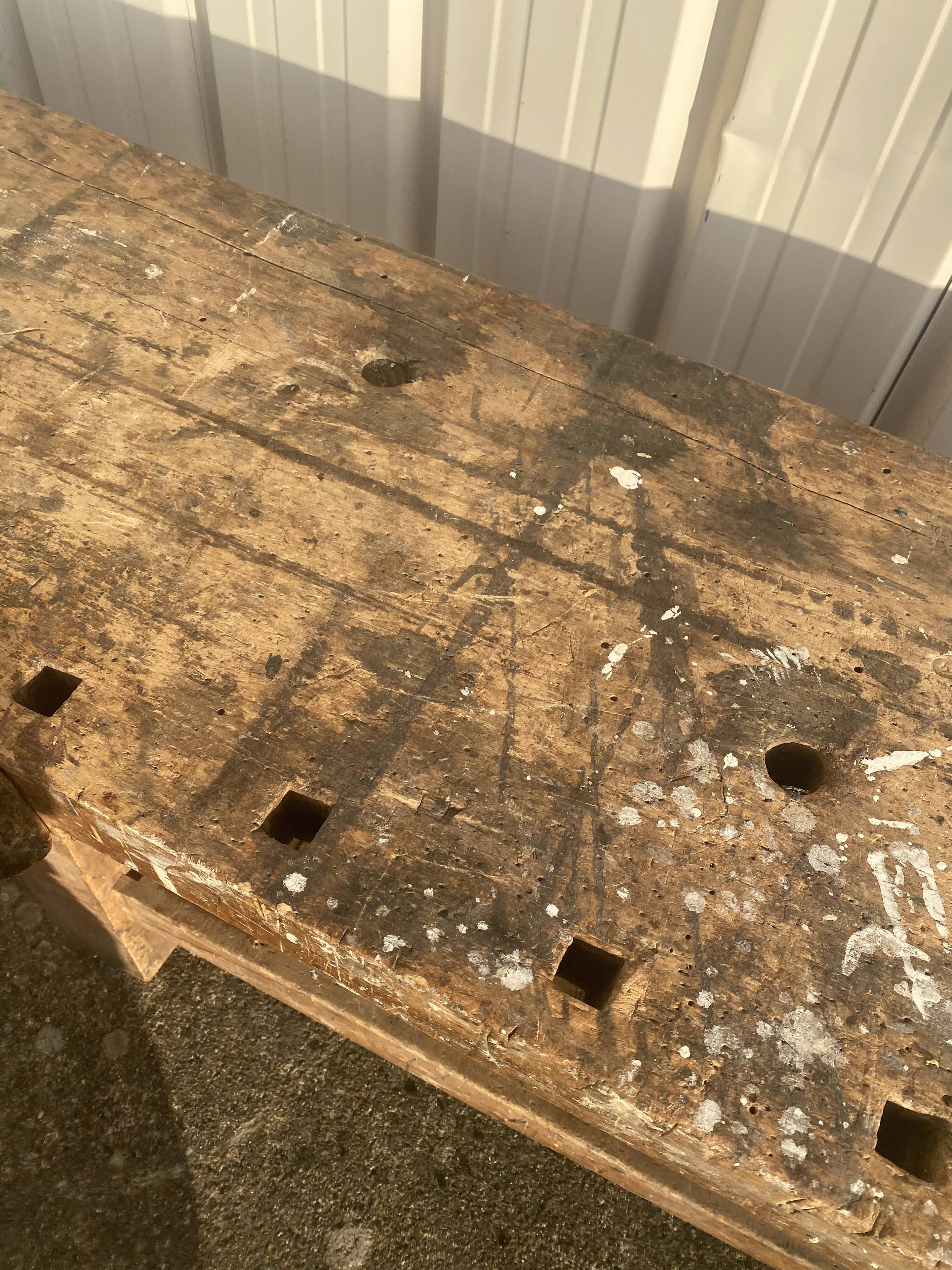 Double press carpenter workbench