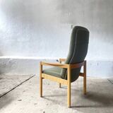 Scandinavian high-back lounge chair