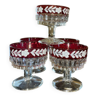 5 vintage cups