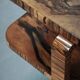 1930s Art Deco Walnut Two-Tier Coffee Table, Czechoslovakia