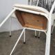 Set de 4 chaises vintages en métal et Skaï