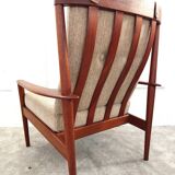 PJ56 armchair by Grete Jalk for Poul Jeppesen - Denmark circa 1960
