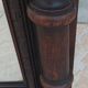 19th century Renaissance oak mirror
