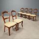 Louis-Philippe chairs in walnut - Italy 19th century