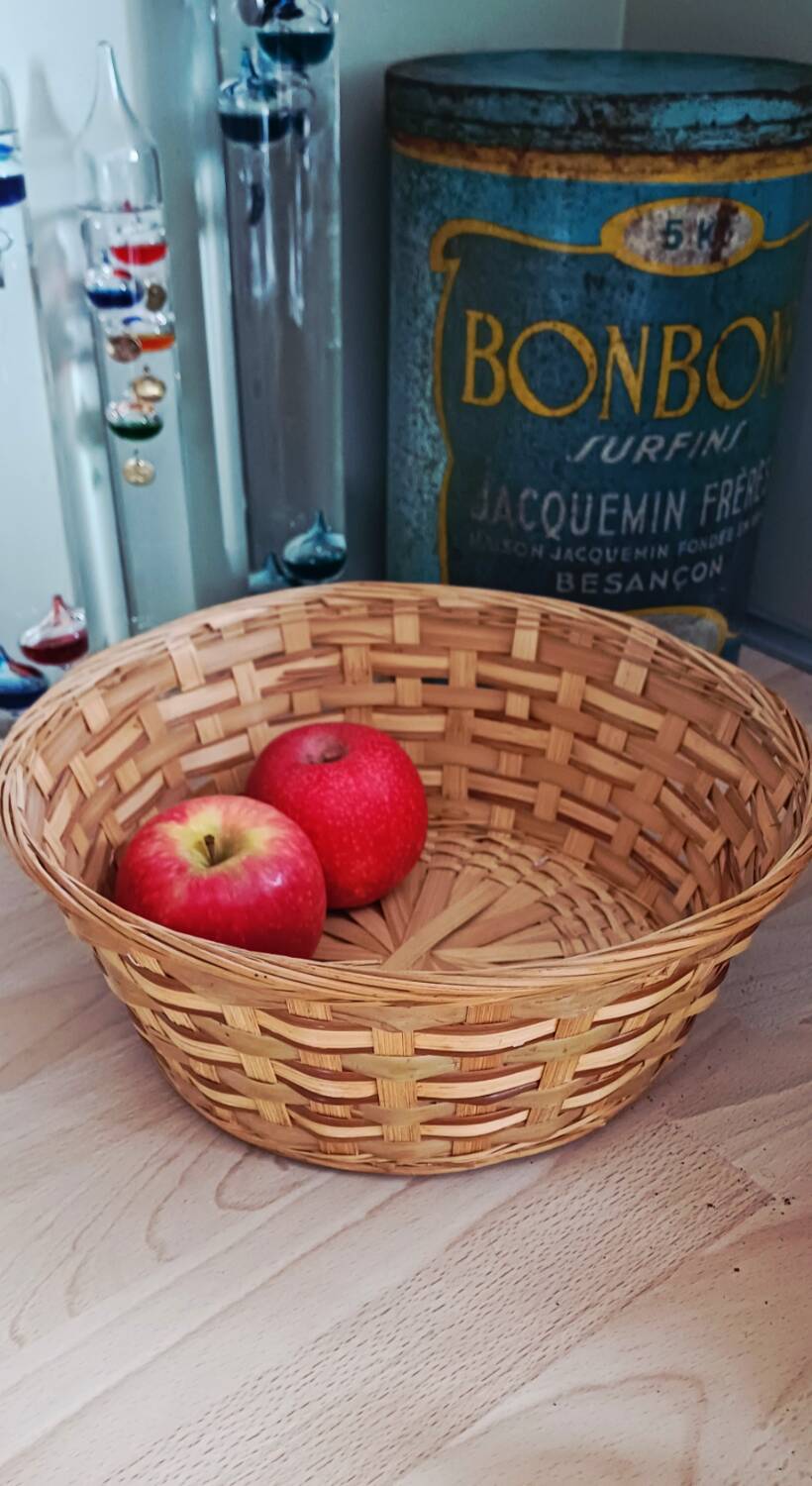 Basket, wicker basket