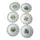 6 Limoges porcelain plates