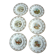 6 Limoges porcelain plates