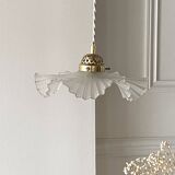 Old “frou frou” pendant light