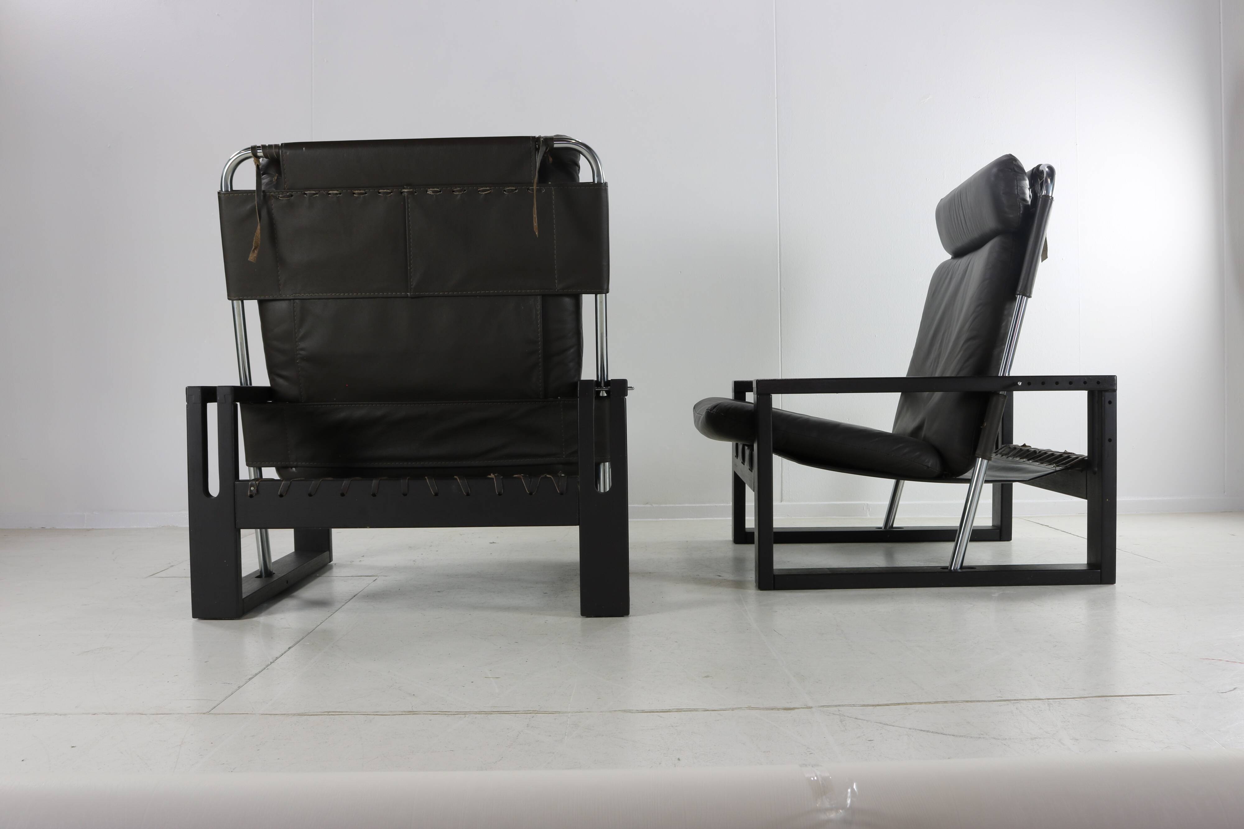 Ensemble de deux chaises longues de Sonja Wasseur