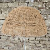 Vintage rope reading floor lamp 1970