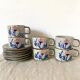 Tasses  vintage fleuries