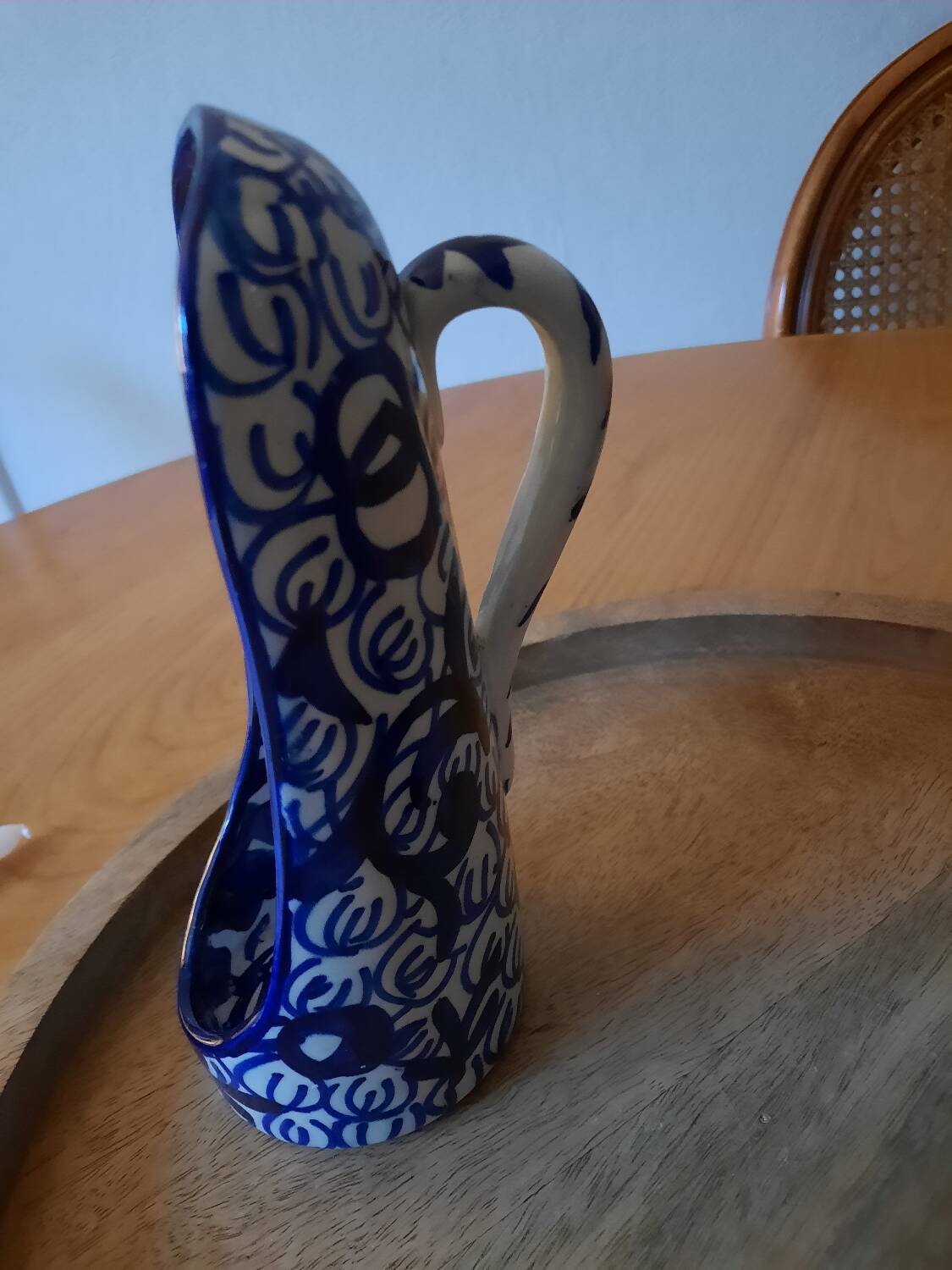 Set liquor bottle with candle holder
