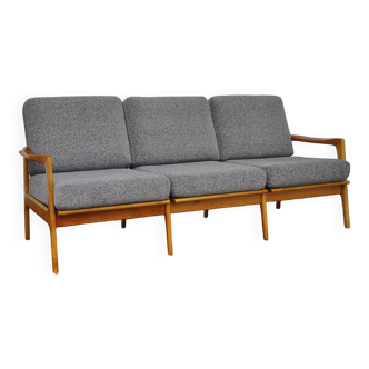 Scandinavian style sofa made of cherry wood, 1960s