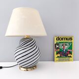 Postmodern Murano Glass Table Lamp in the Style of Lino Tagliapietra, Italy
