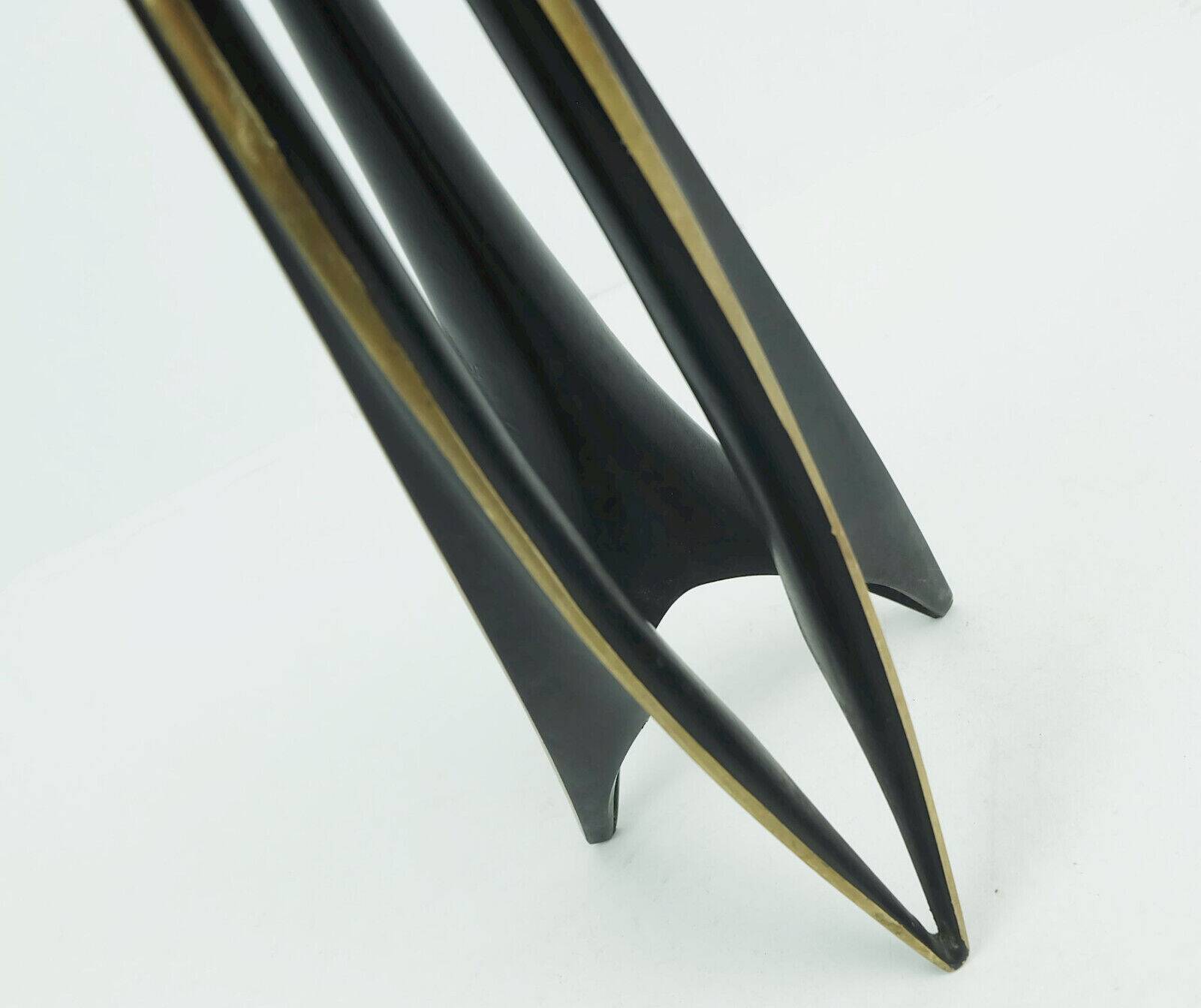 1950s mid century candle holder klaus ullrich faber & schumacher