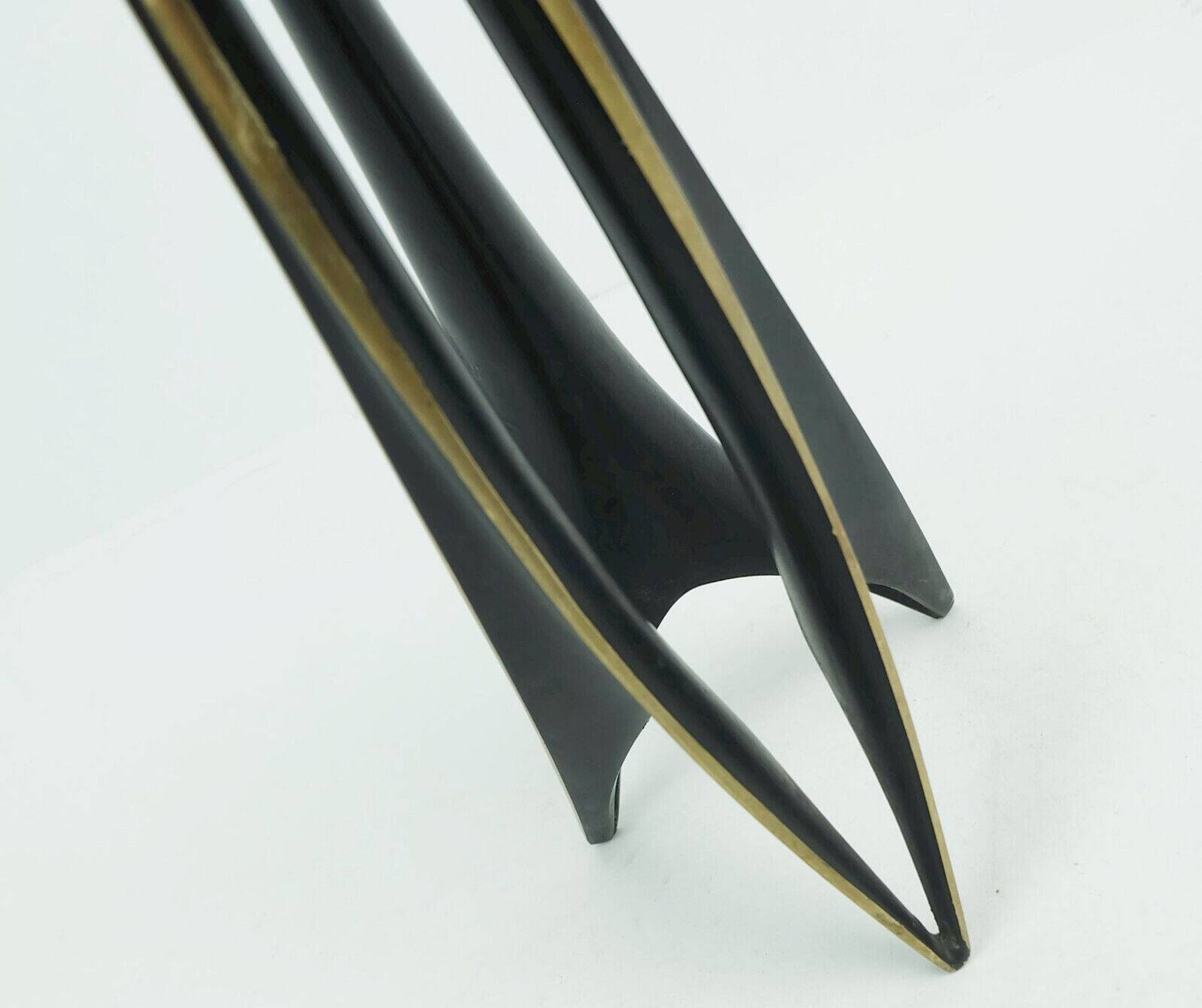 1950s mid century candle holder klaus ullrich faber & schumacher