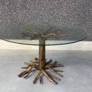 Table à manger en branche d'arbre, années 1980