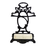 Enameled cast iron umbrella stand