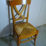 Beech cross chair, work chair