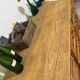 Antique oak hardware cabinet