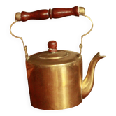 Old brass kettle