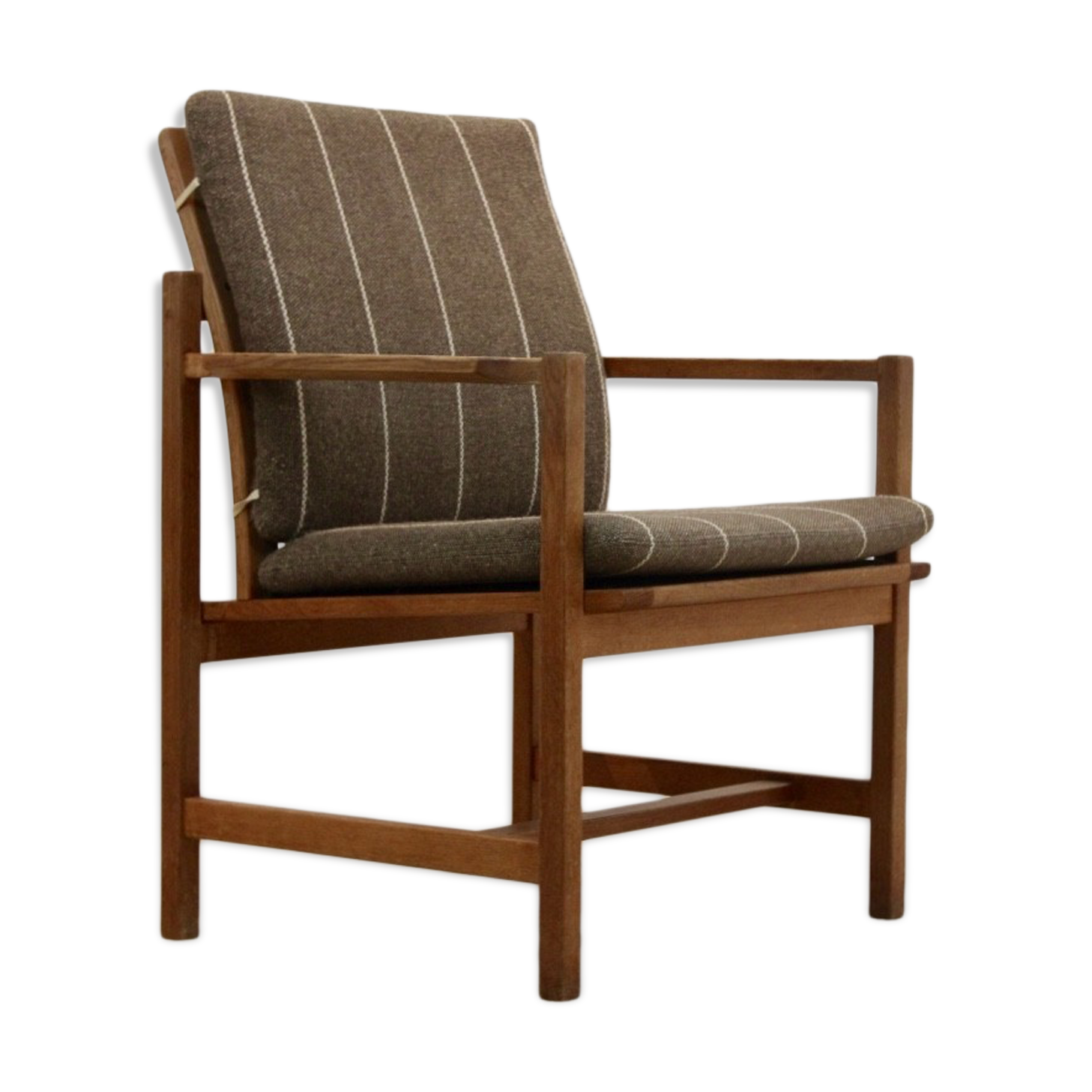 Fauteuil modèle 3233 par Børge Mogensen pour Stolefabric de Fredericia, Danemark 1960