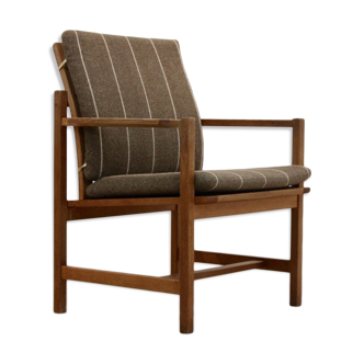 Armchair model 3233 by Børge Mogensen for Stolefabric de Fredericia, Danmark 1960