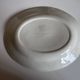 English earthenware plate Burleigh Davenport relief strawberry and vine leaf