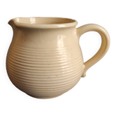 Pichet beige vintage français