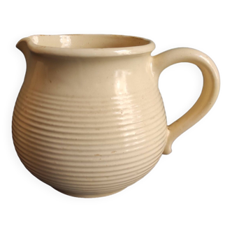 Vintage French beige jug
